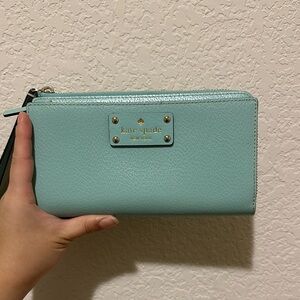 kate spade Mint Green Wallet